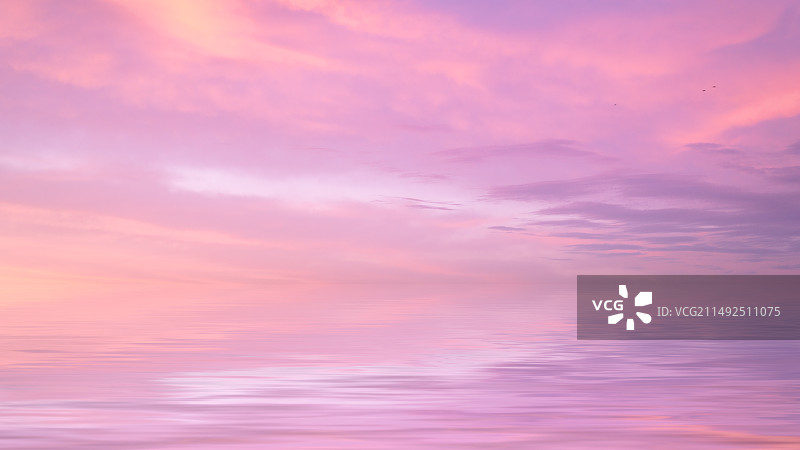 晚霞天空背景图片素材