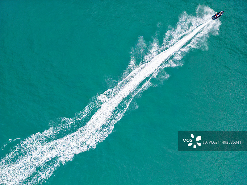 三亚游艇航拍图片素材