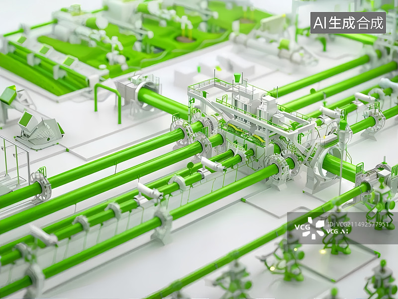 【AI数字艺术】智慧农业，滴灌系统，自动化，新质生产力图片素材