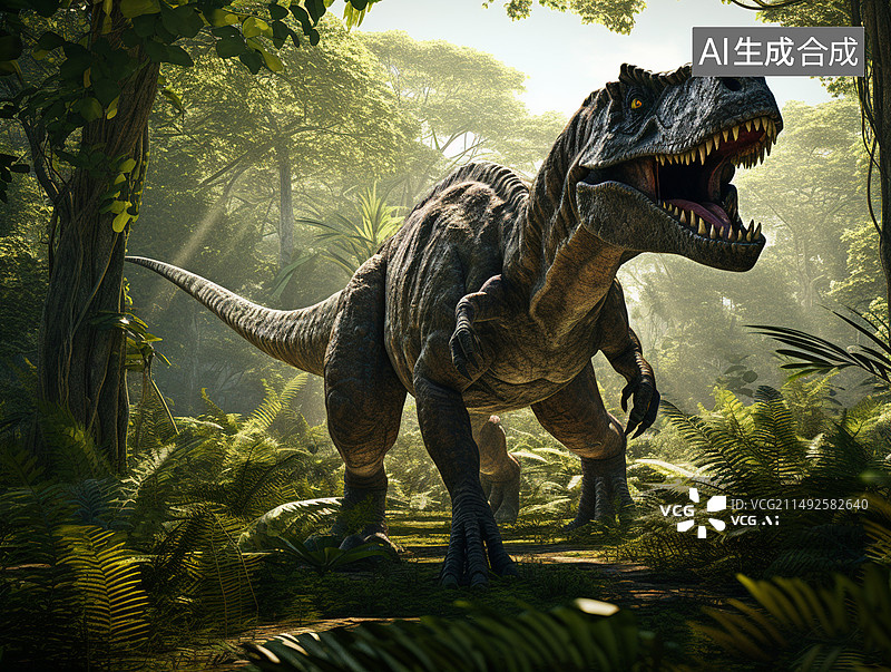 【AI数字艺术】远古生物图片素材