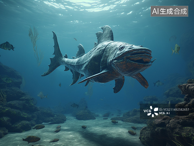 【AI数字艺术】远古生物图片素材