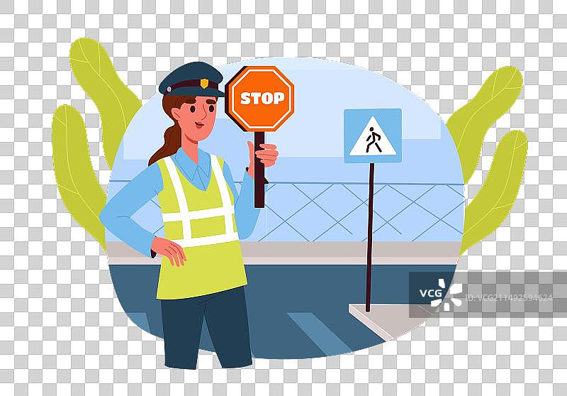 道路交通规则概念图片素材