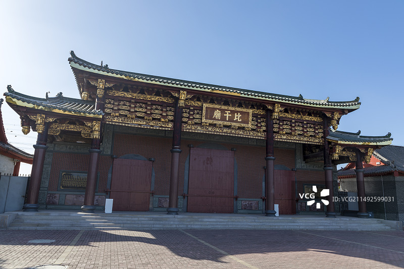 新乡市比干庙景区图片素材