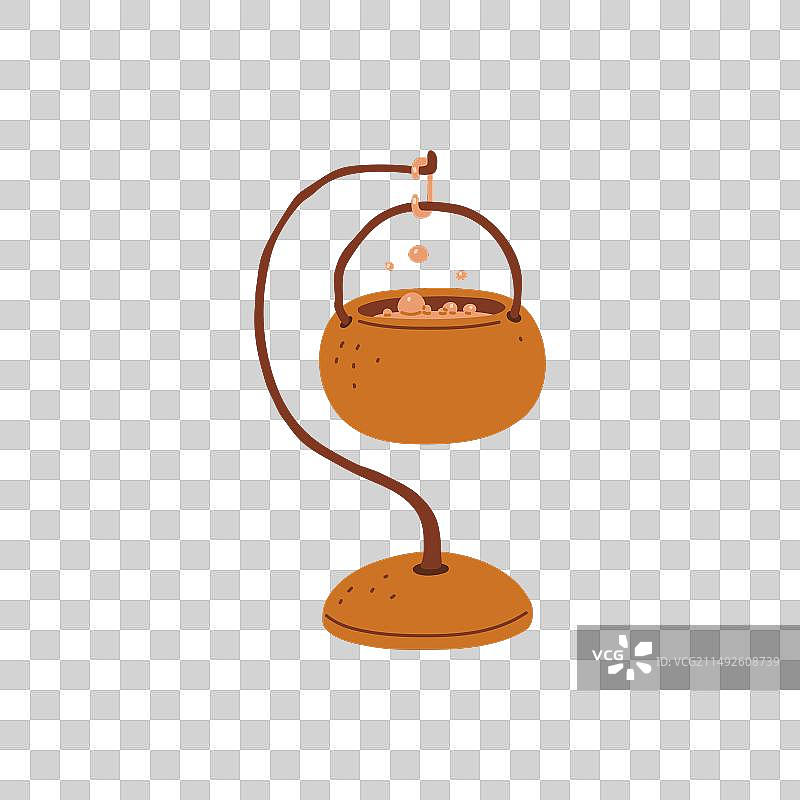 沸腾的坩埚图片素材