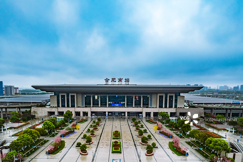 合肥南站图片素材