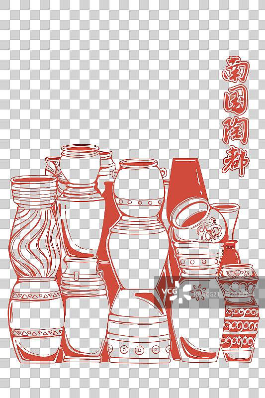 南国陶都陶瓷印章图片素材