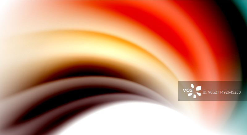 彩色混合液体彩虹形状背景图片素材