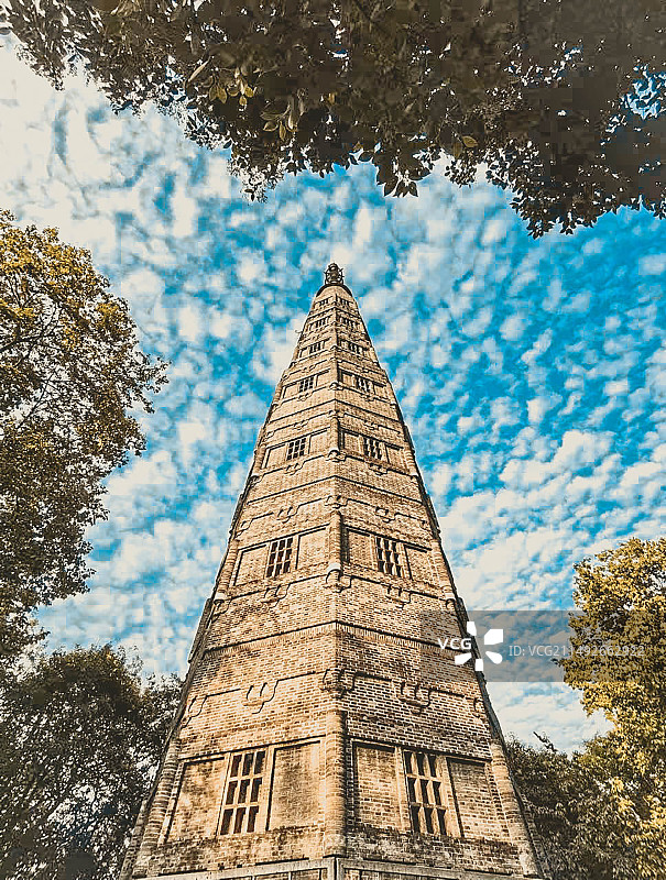 杭州西湖保俶塔图片素材