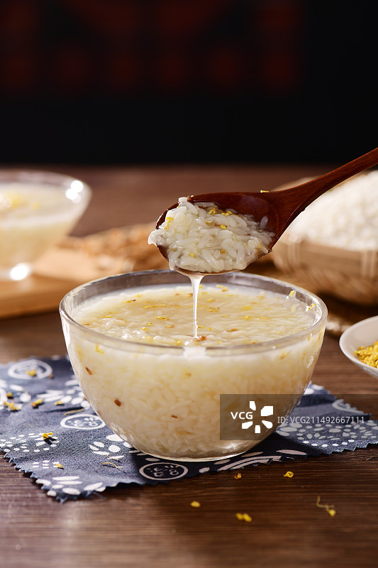 美味桂花酒酿图片素材