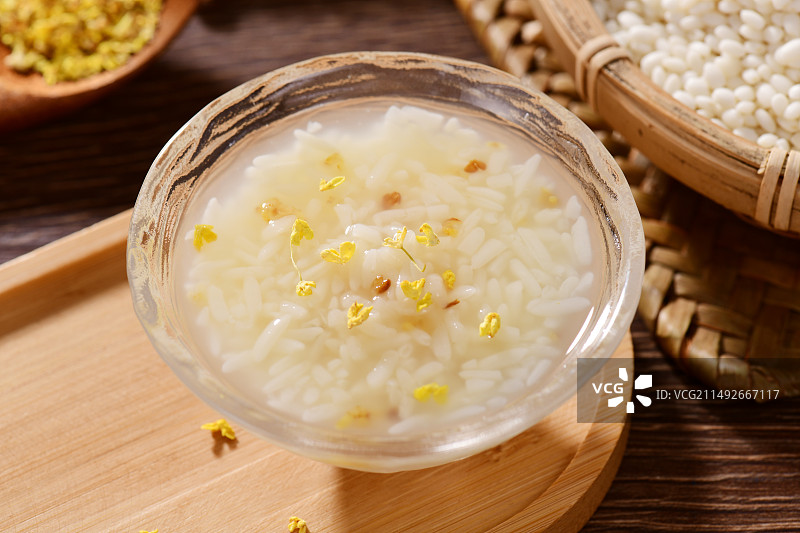 美味桂花酒酿图片素材