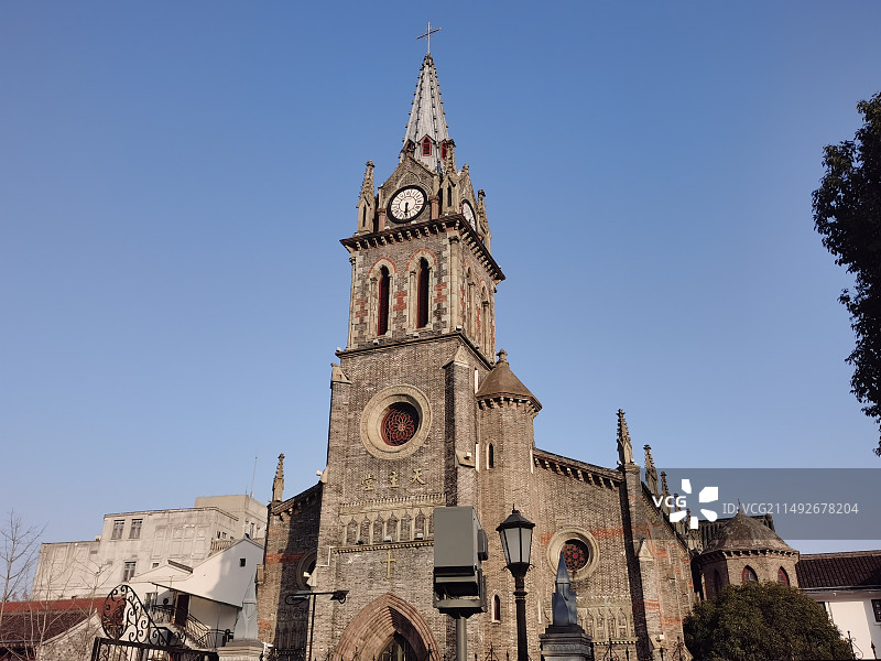 天主教堂图片素材