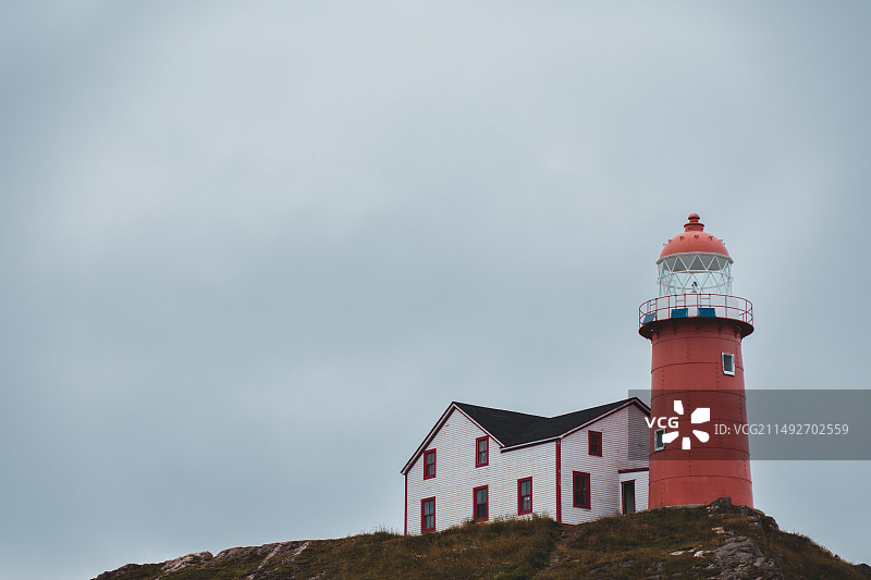 海上标示建筑塔形图片素材