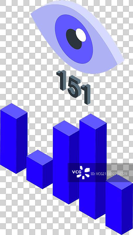 响应式网站图标2.5D现代风格图片素材