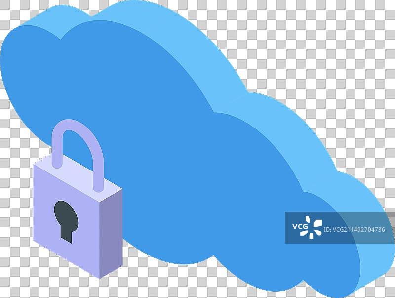 云数据支持图标2.5D内容图片素材