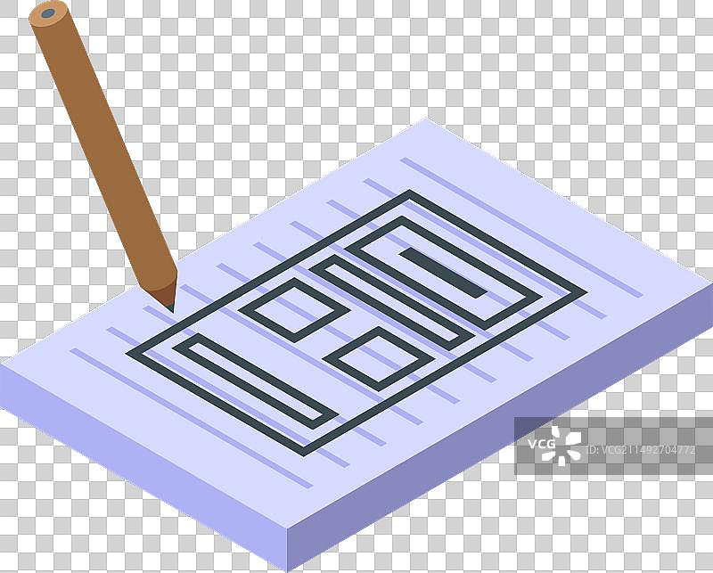 2.5D内容规划图标响应式网页图片素材