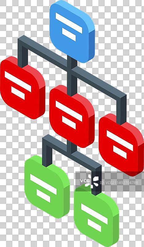 SEO代码方案图标2.5D软件图片素材