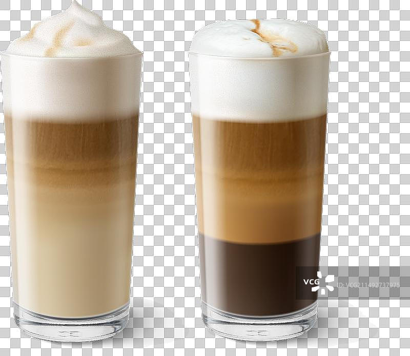 分离的热咖啡图片素材