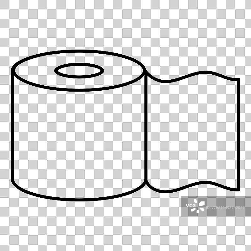 用于身体的卷纸卫生纸餐巾图片素材