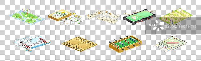 拼图乐透桌游图片素材