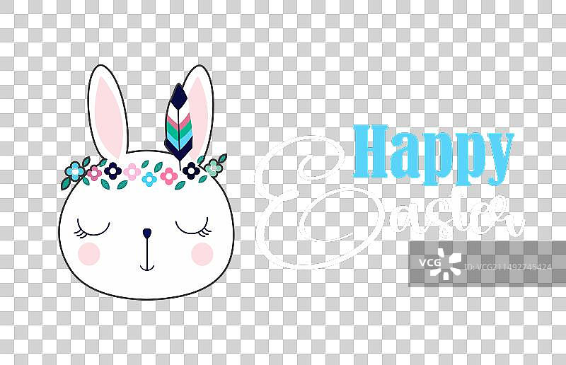 复活节兔子图片素材