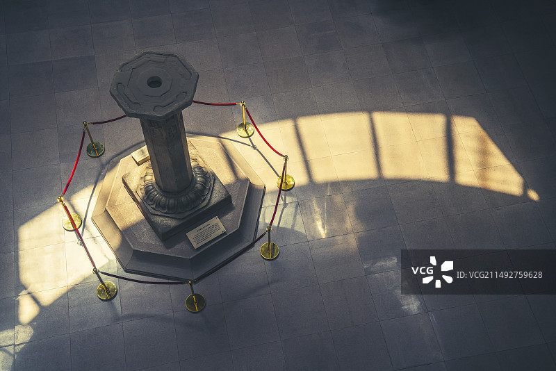 河北廊坊博物馆唐代隆福寺长明灯楼图片素材