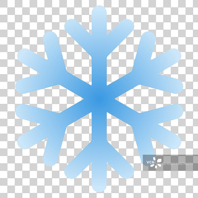 雪花元素图片素材