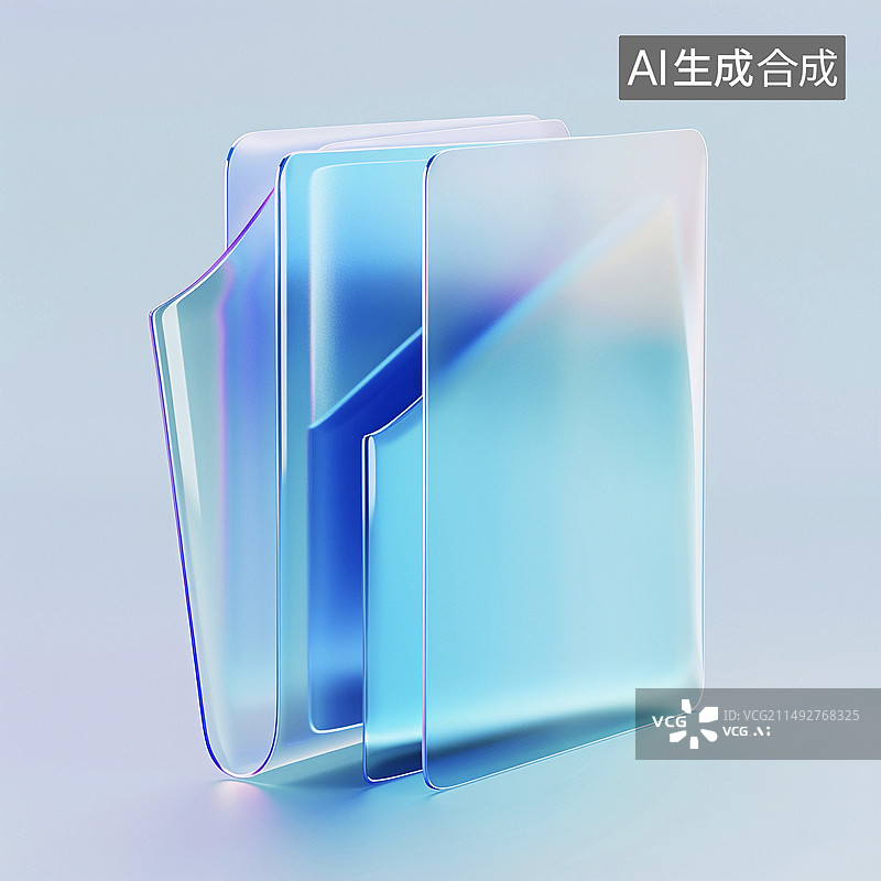 【AI数字艺术】科技电子通信文件夹图标图片素材