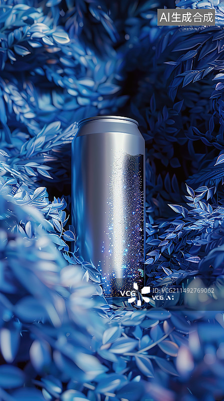 【AI数字艺术】易拉罐图片素材