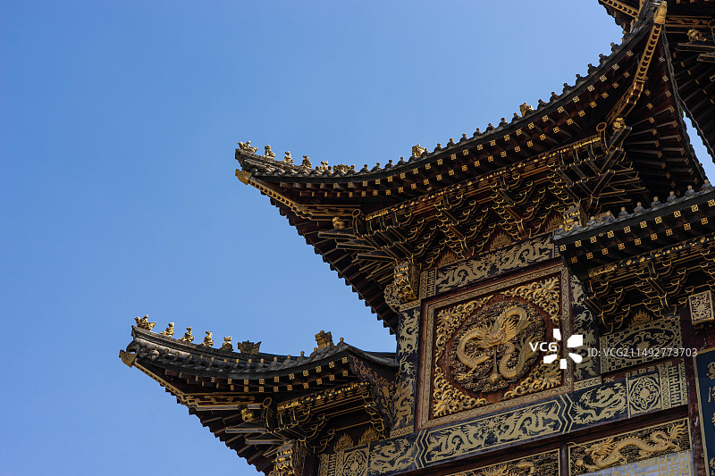 4月冕宁灵山寺图片素材