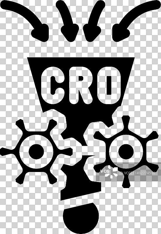 CRO转化率优化图标图片素材