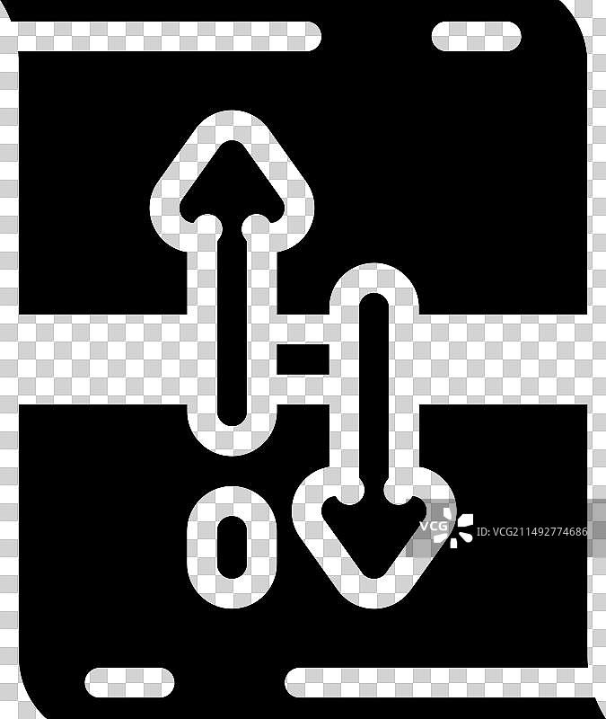 滚动劫持UI/UX设计字形图标图片素材
