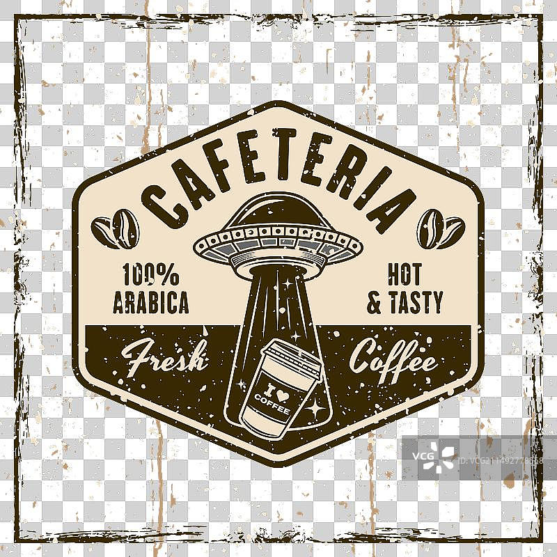 带有文字的自助餐厅标志徽章或标签图片素材