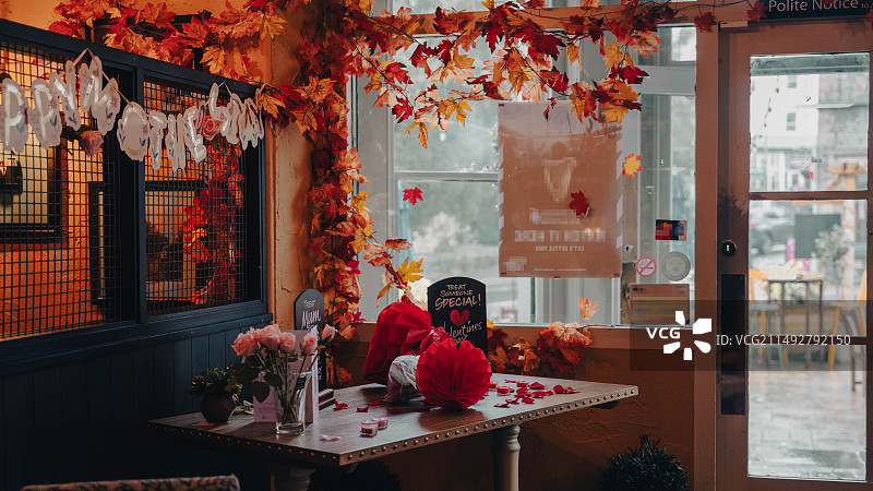 曼切斯特温德米尔湖 Windmere Manchester路边小酒吧图片素材