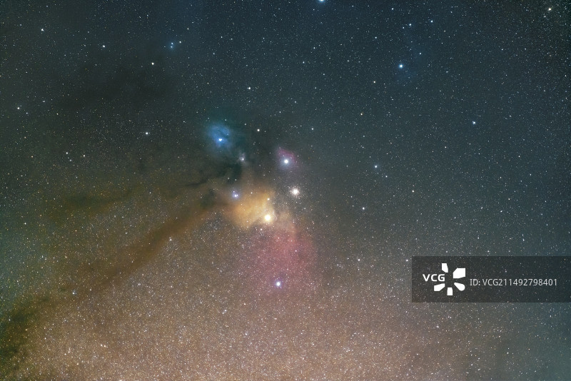 天蝎座调色盘图片素材