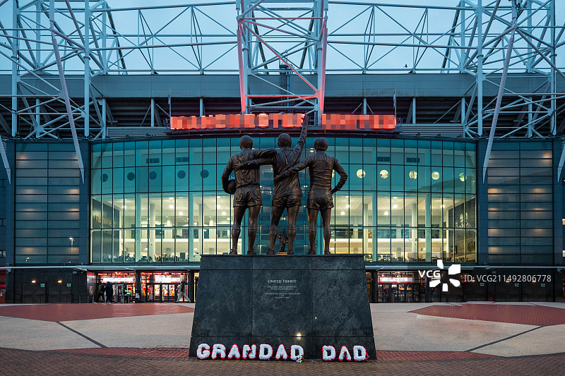 曼彻斯特联足球俱乐部Manchester United F.C.球场图片素材