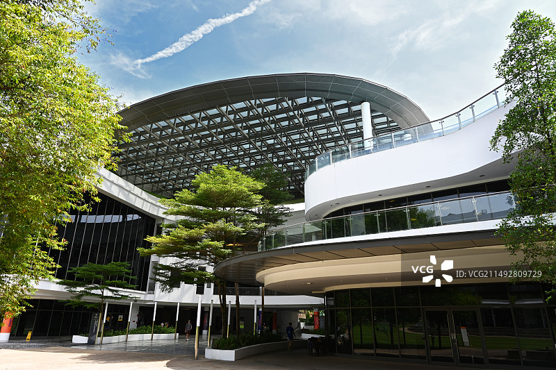 新加坡国立大学校园风光图片素材