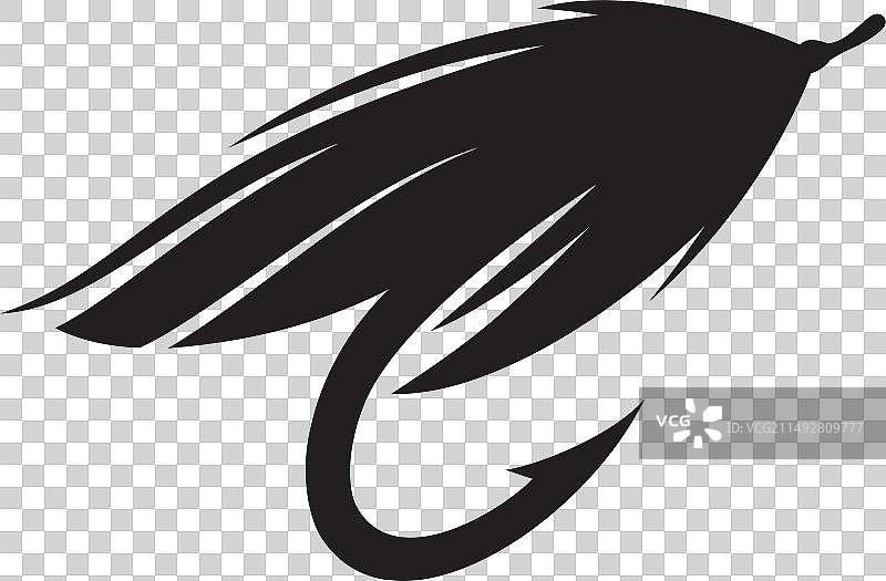 飞蝇钓鱼图片素材