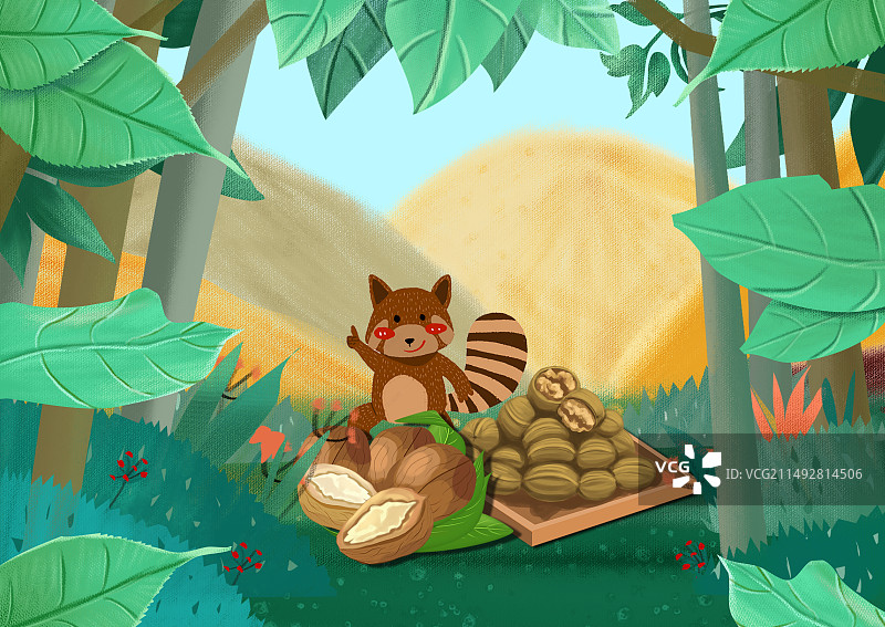 小松鼠图片素材