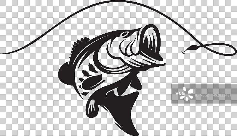 低音钓鱼图片图片素材