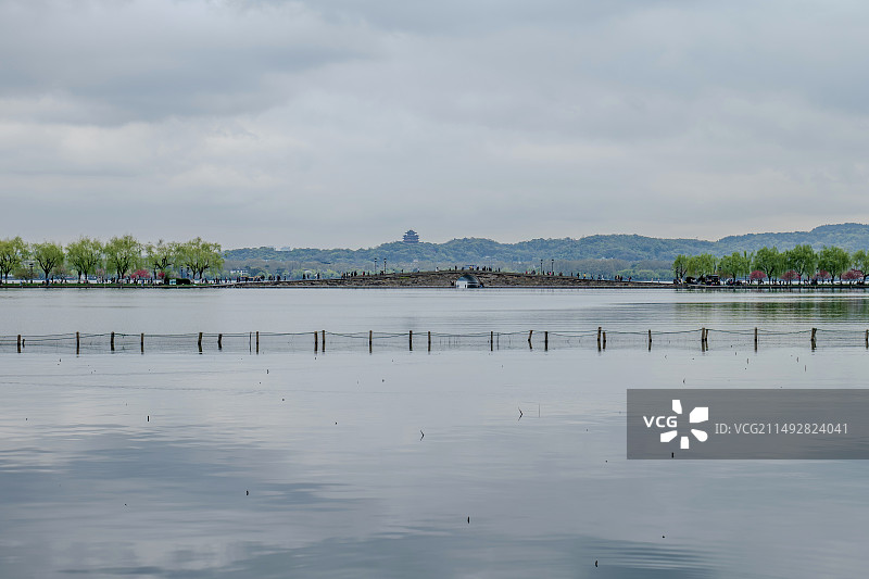 西湖美景三月天｜2024西湖踏青图片素材