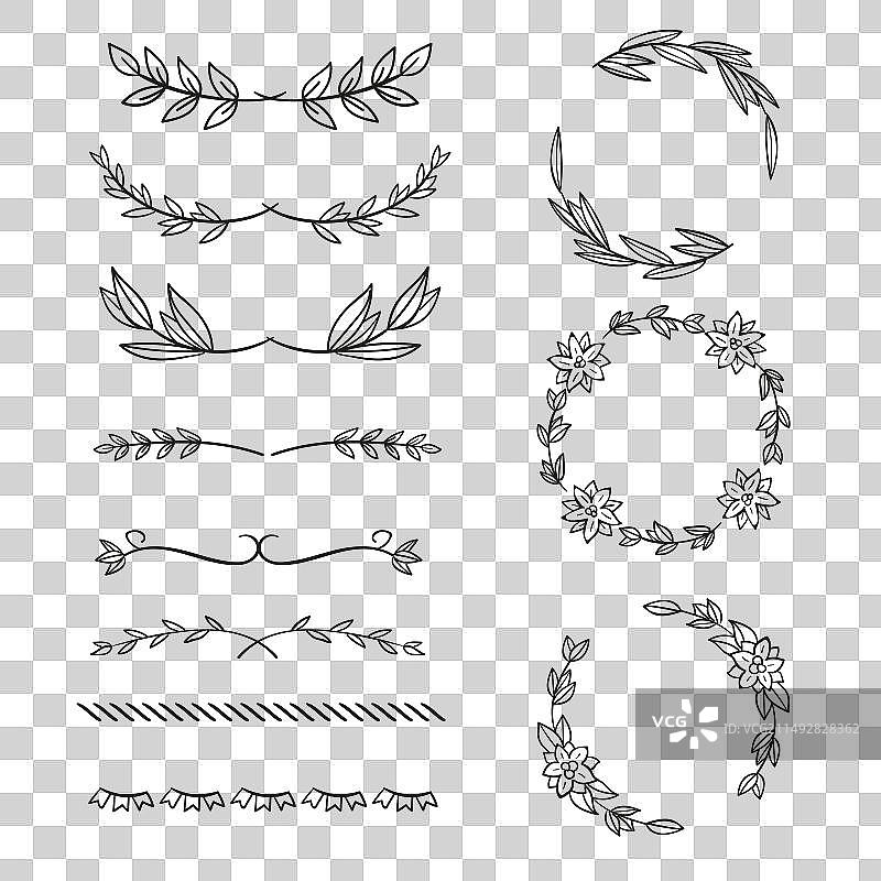 复古标牌框架旧装饰框架设计图片素材