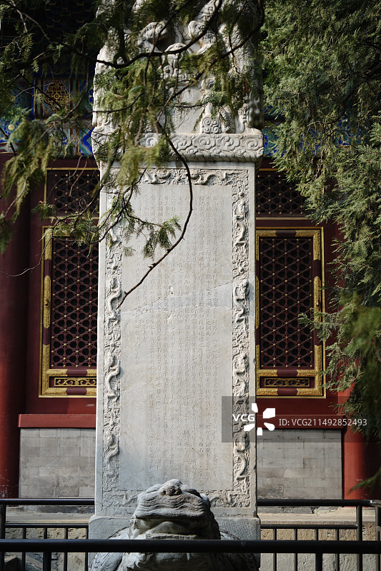 御笔十方普觉寺碑图片素材