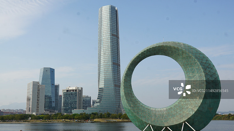 厦门园博苑月光环图片素材