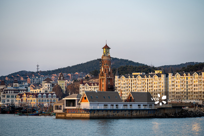 大连渔人码头图片素材