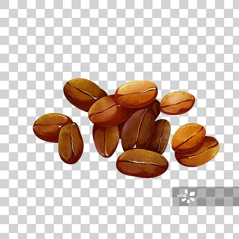 咖啡豆图片素材