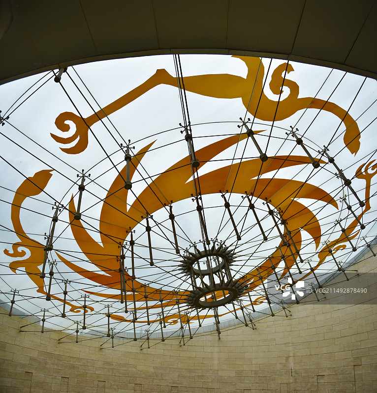 四川省成都市青羊区金沙遗址博物馆图片素材