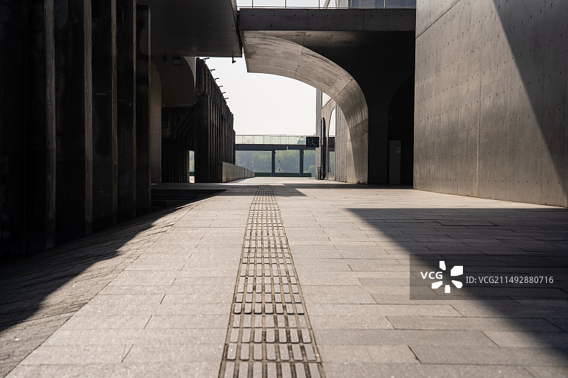 清晨的龙美术馆图片素材