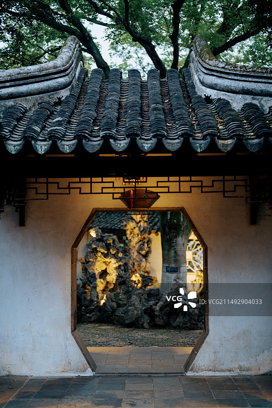 苏州吴江退思园图片素材