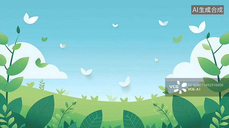 【AI数字艺术】春天节气风景旅行茶文化场景图片素材