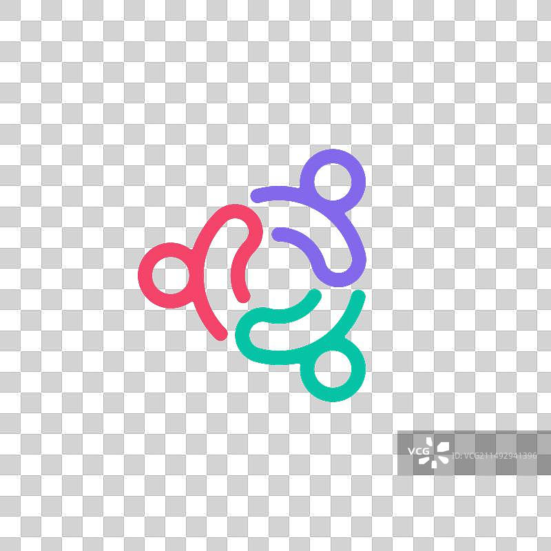 团队社区logo图片素材